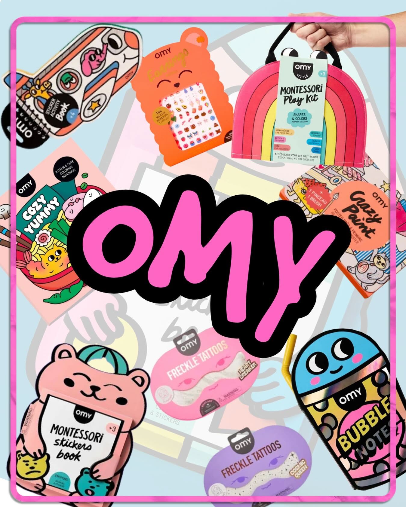 We are SO excited to carry OMY at Snapdoodle Toys & Games

OMY creates creative, colorful, and imagi 