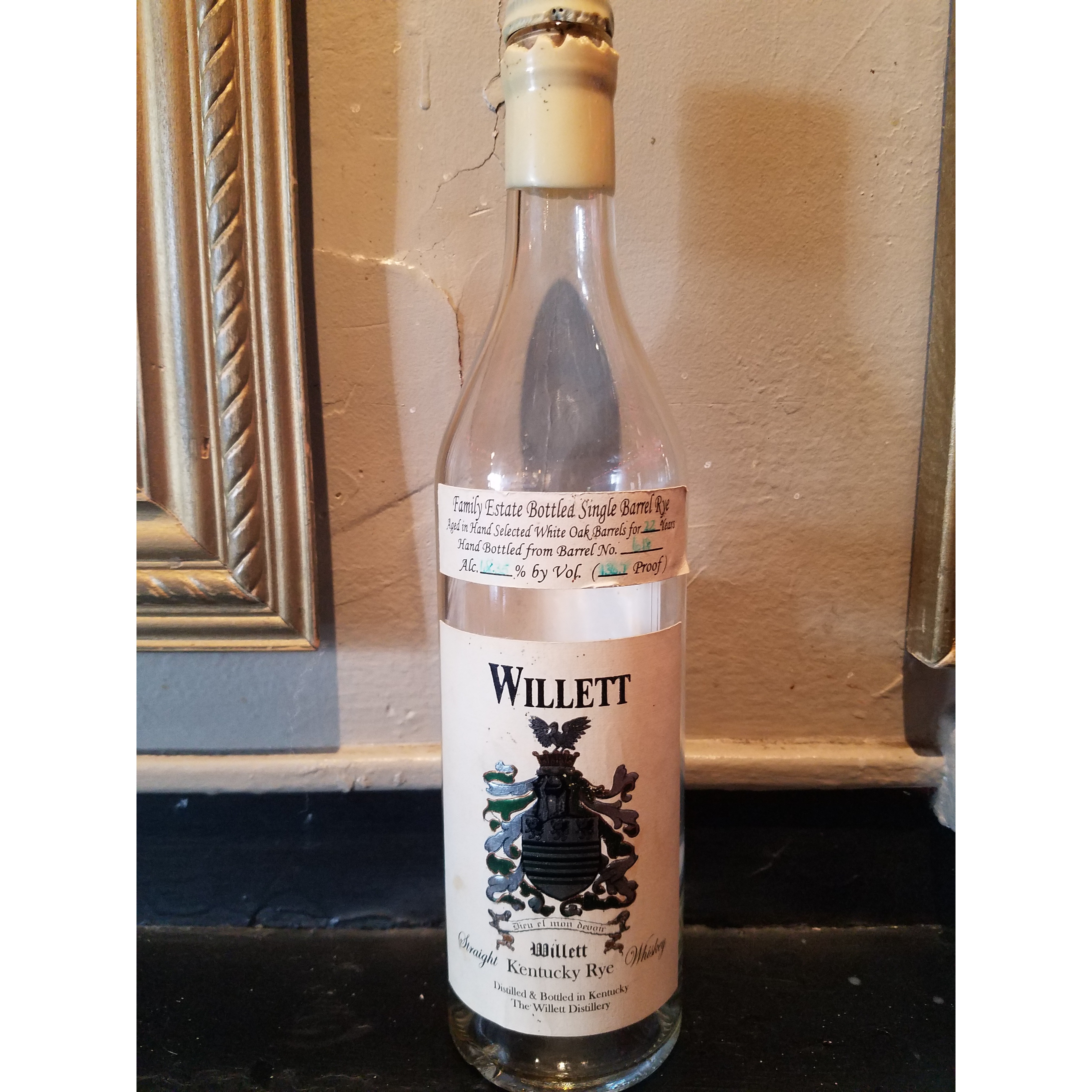 Unicorn alert: Willett 22yr Rye, Doug Phillips