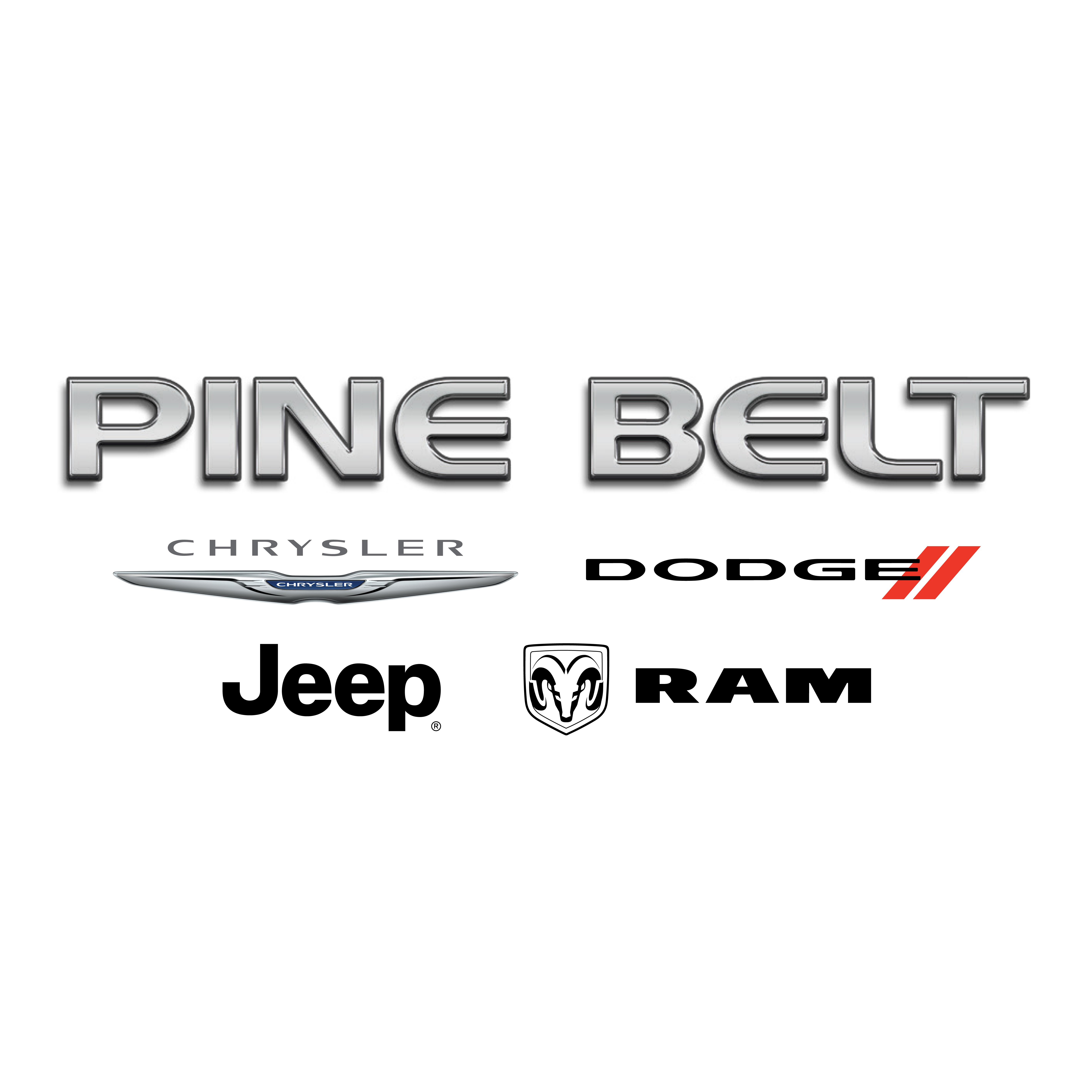 Pine Belt Chrysler Dodge Jeep Ram Logo