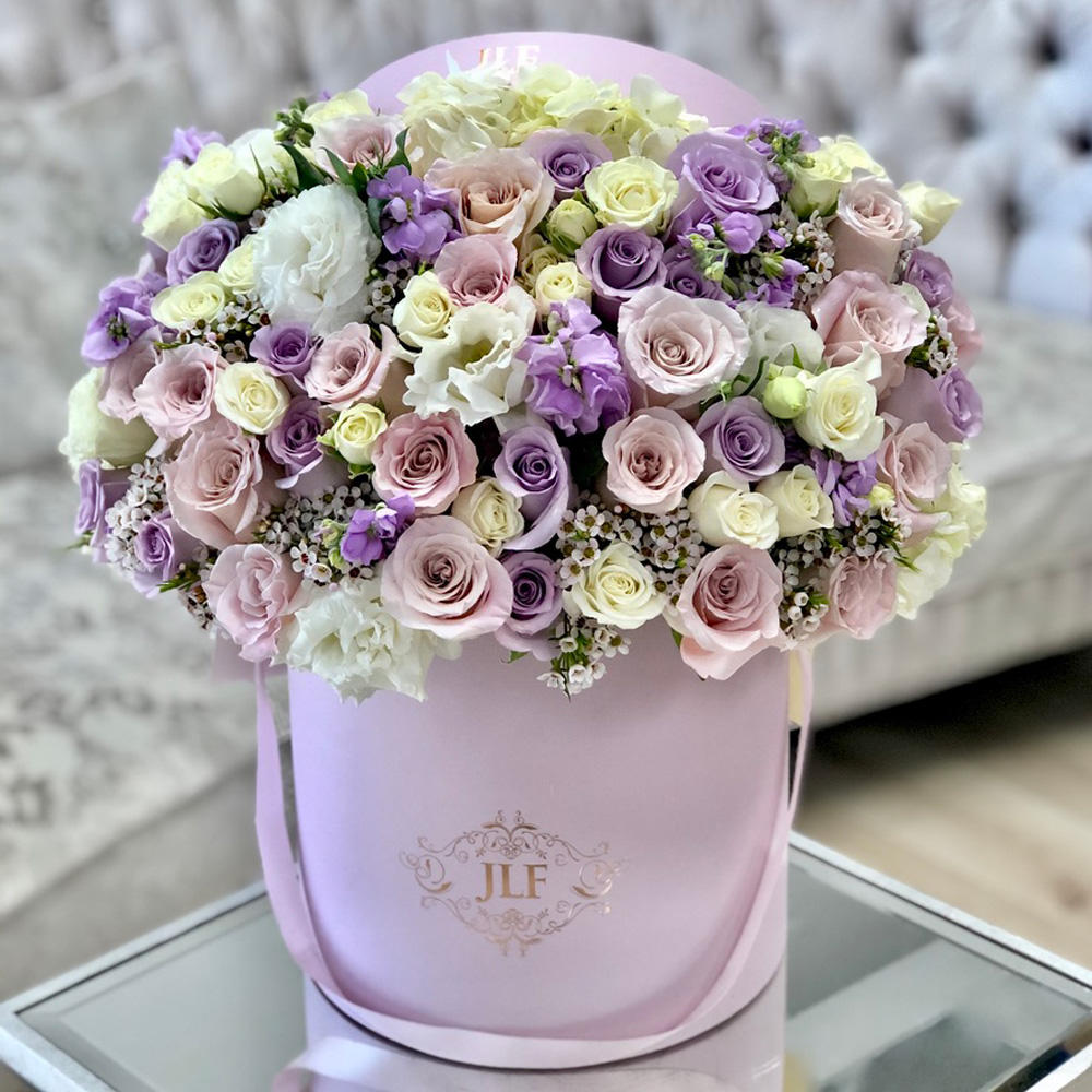 As Pretty As Can Be
SKU: JLF002819
This darling arrangement is As Pretty As Can Be ! Make lovely memories by sending this arrangement made of roses, lisianthus, wax flower and more!