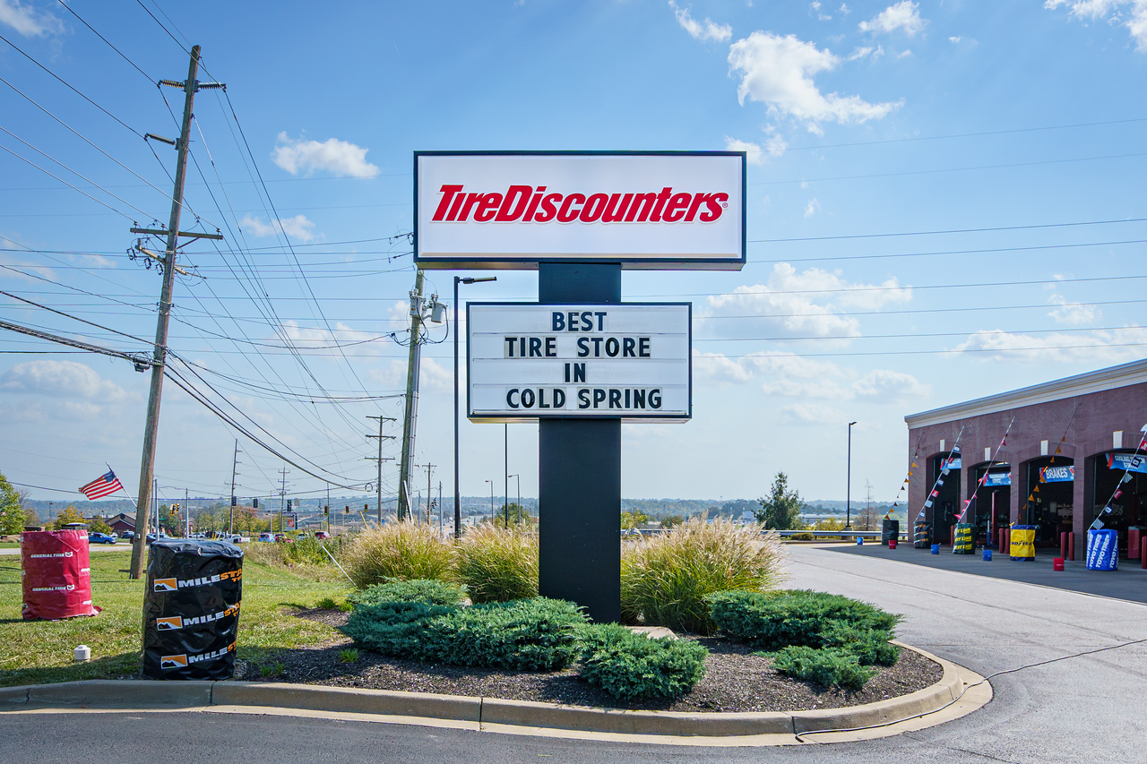 Tire Discounters on 5020 Alexandria Pike in Cold Spring