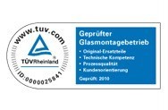 TÜV geprüft_ AKS Autoglasmontage Kurt Schneider | München | Steinschlag Scheibenwechsel