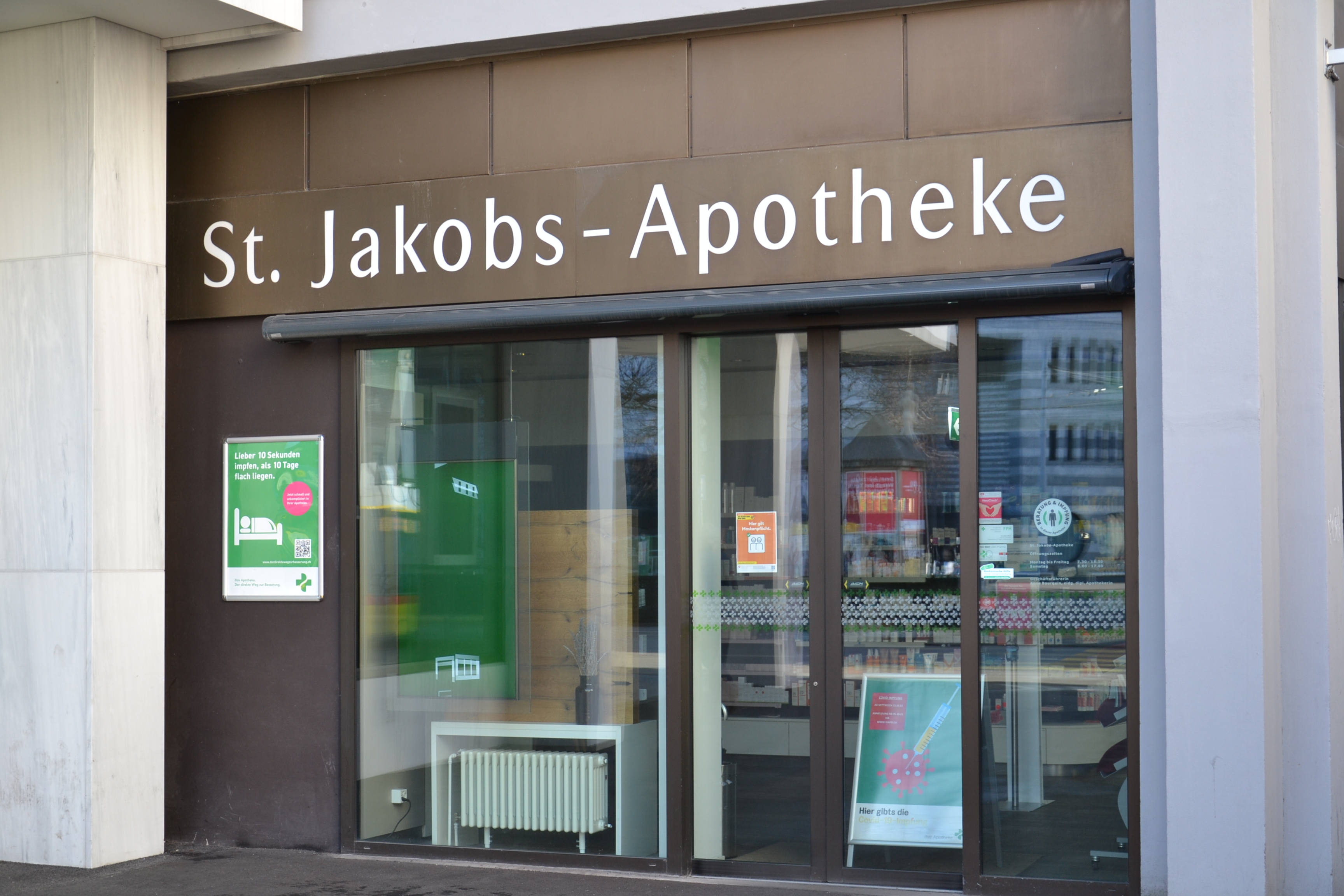 St. Jakobs-Apotheke AG Basel 061 272 36 36