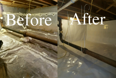 Crawl Space Encapsulation Experts in Lunenburg & the Greater Boston Area