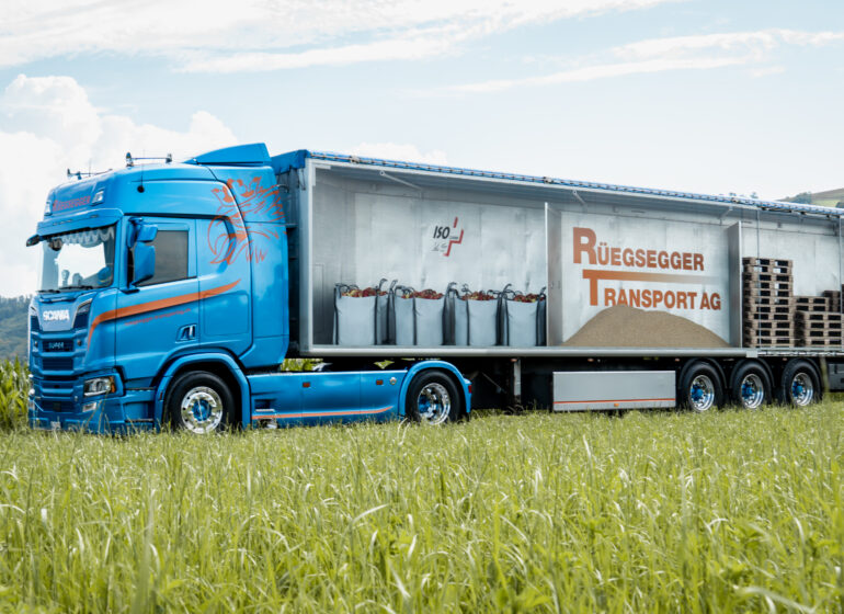 Bilder Rüegsegger Transport AG Ch. + J. Rüegsegger