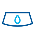 Rain-repellant treatment