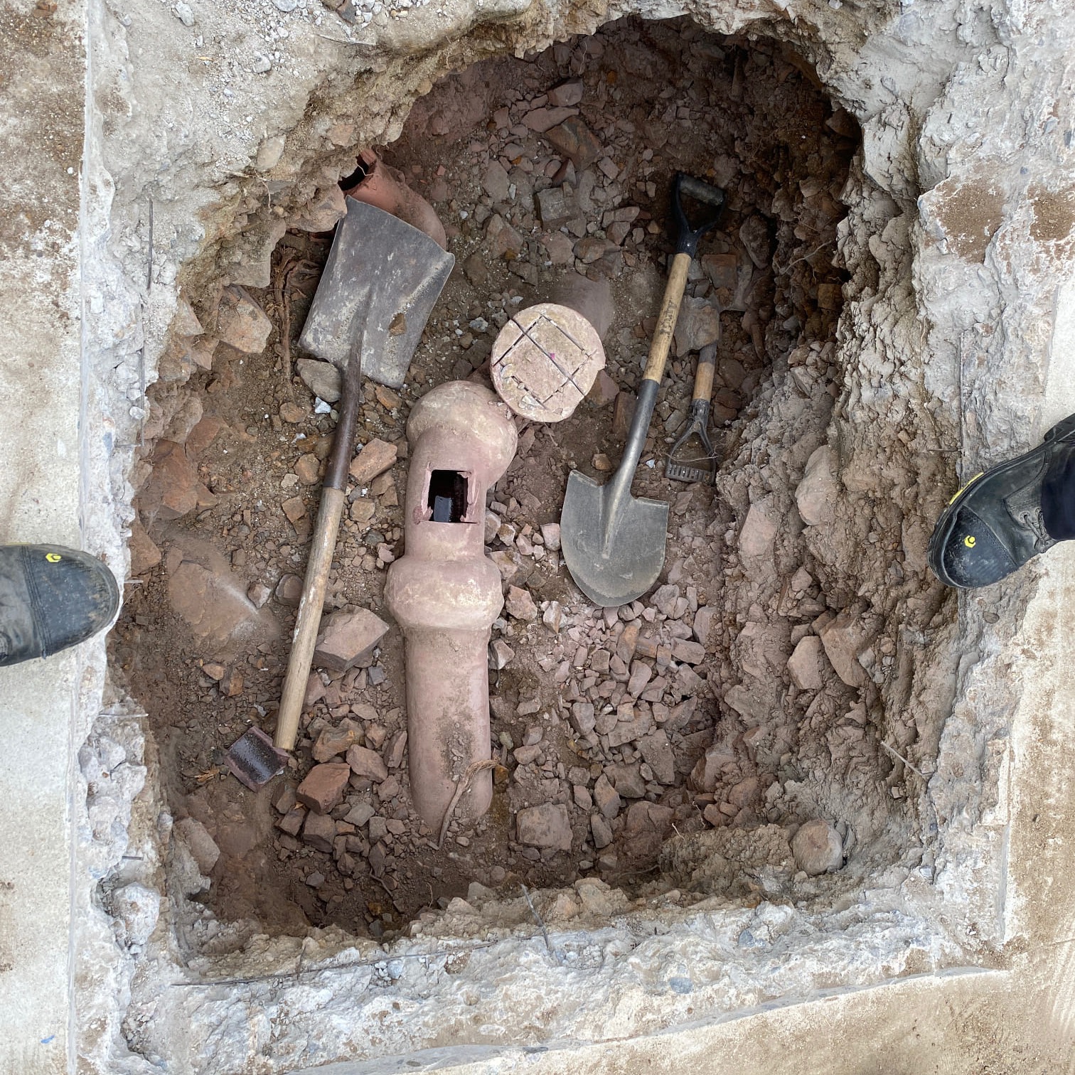 Mainline repair.