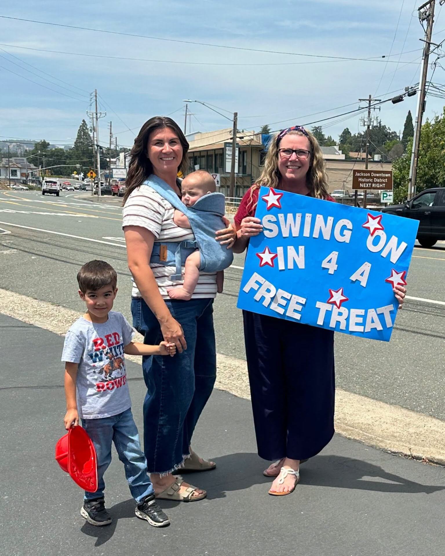 Happy Almost 250th Birthday America! We celebrated with our community yesterday by offering free giveaways, popsicles and delicious Italian sodas!