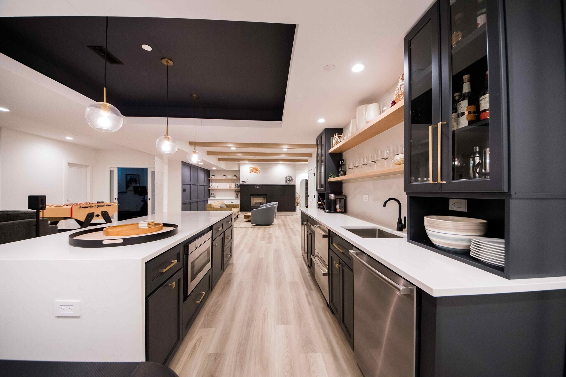 High-end basement finishing and remodeling services in Maryland, Northern Virginia (NOVA) and Washington DC. Where top-notch quality meets endless possibilities.