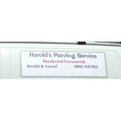 Harold's Painting Service and Remodeling - Columbia, MD - (410)218-6261 | ShowMeLocal.com