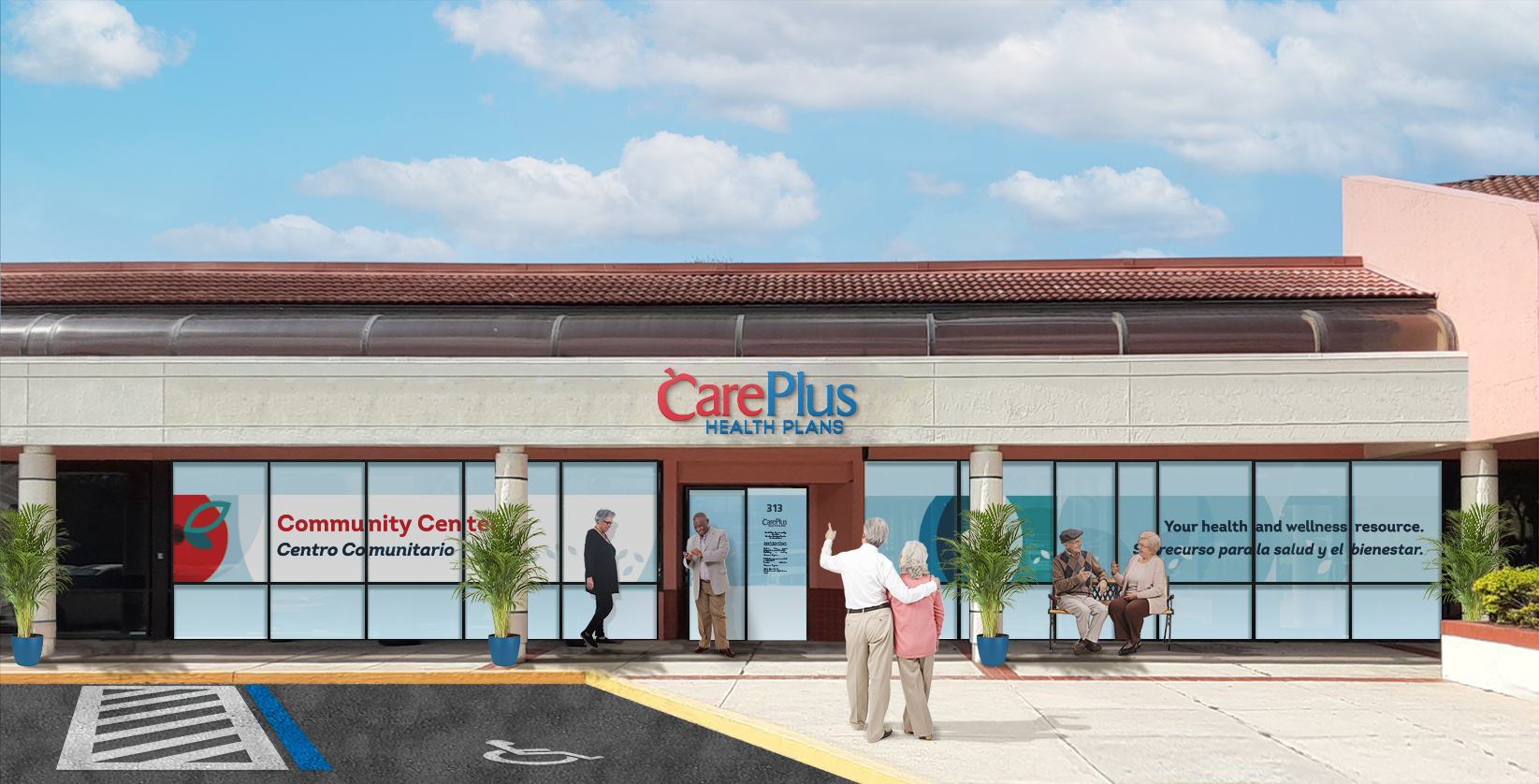 The CarePlus Community Center in Winter Haven, Florida is free and open to the public.