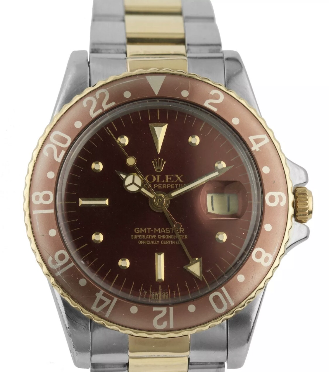 Rolex 1675 GMT Root Beer - Buying all Rolex, Breitling, Cartier, IWC, Panerai Watches