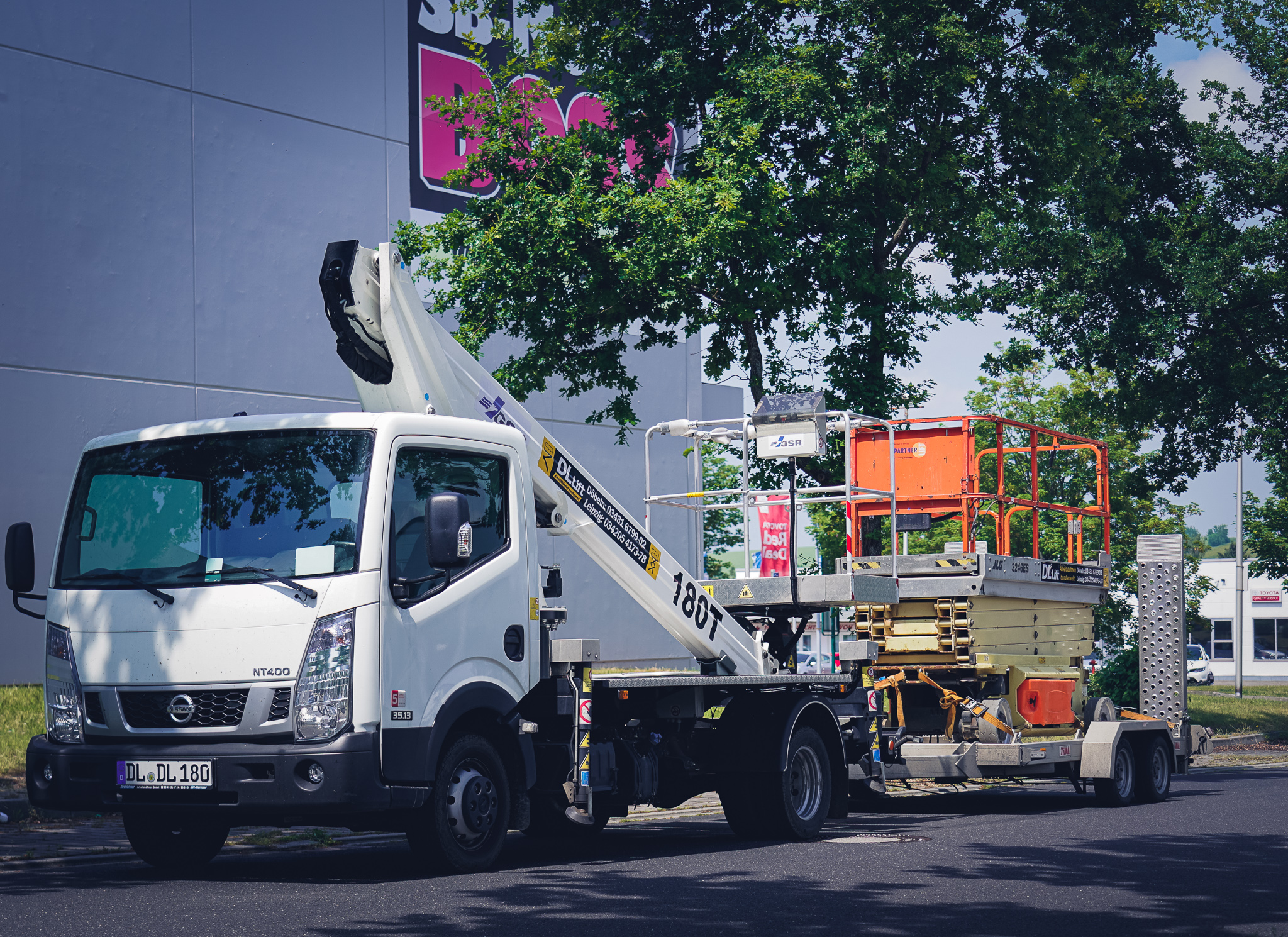 DL Lift Arbeitsbühnen - Vermietung, Oswald-Geiner-Str. 1 in Döbeln