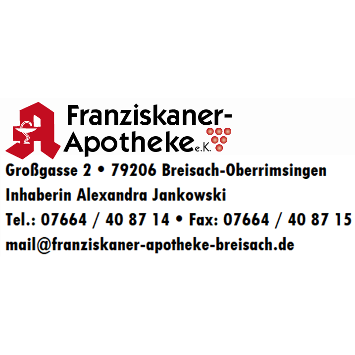 Logo Logo der Franziskaner-Apotheke Oberrimsingen