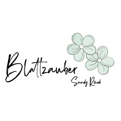 Blattzauber Rüedi Logo
