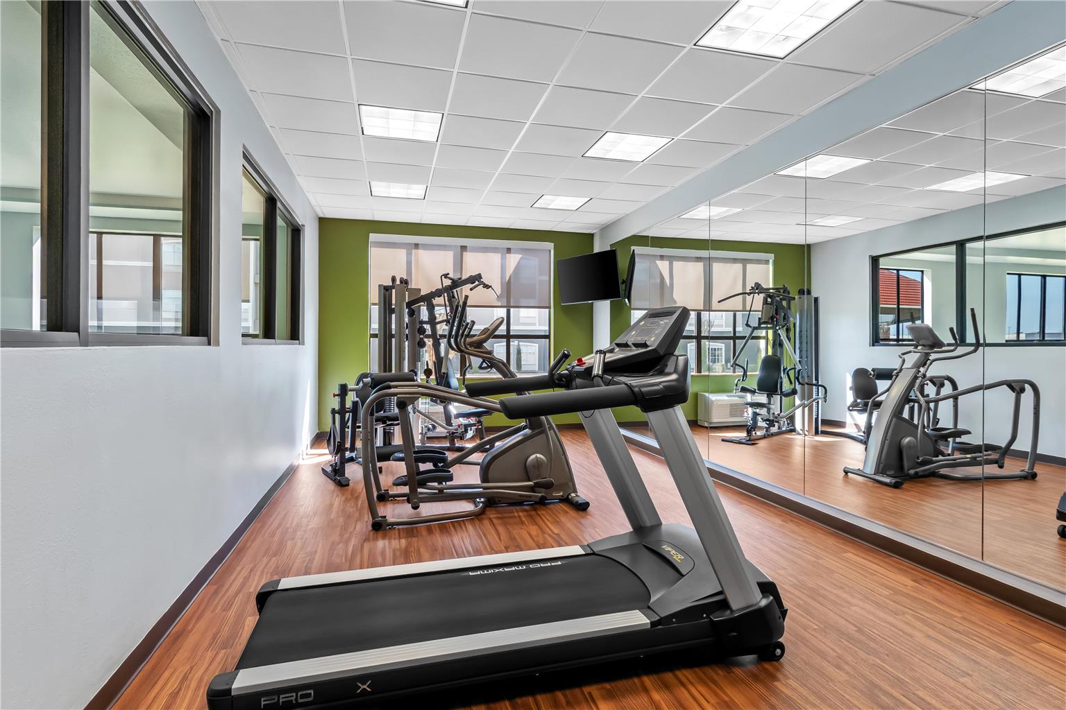 Health club  fitness center  gym