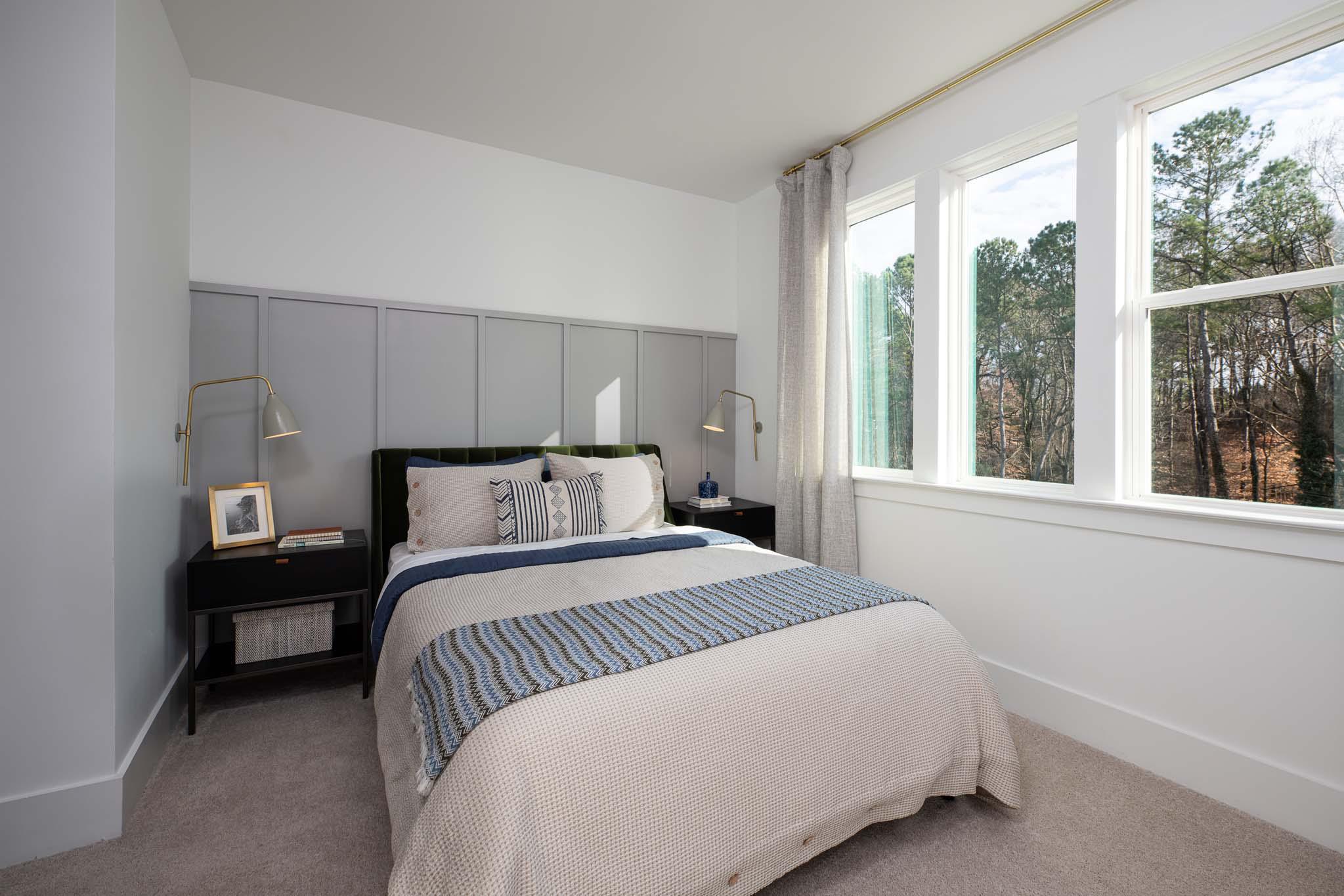 Brycen Model Primary Bedroom at Park Vue