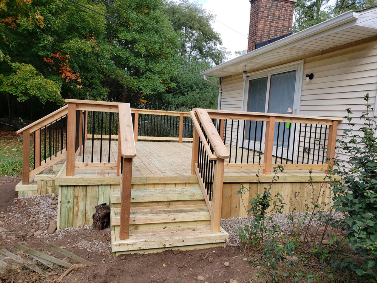 Wood Deck Installation