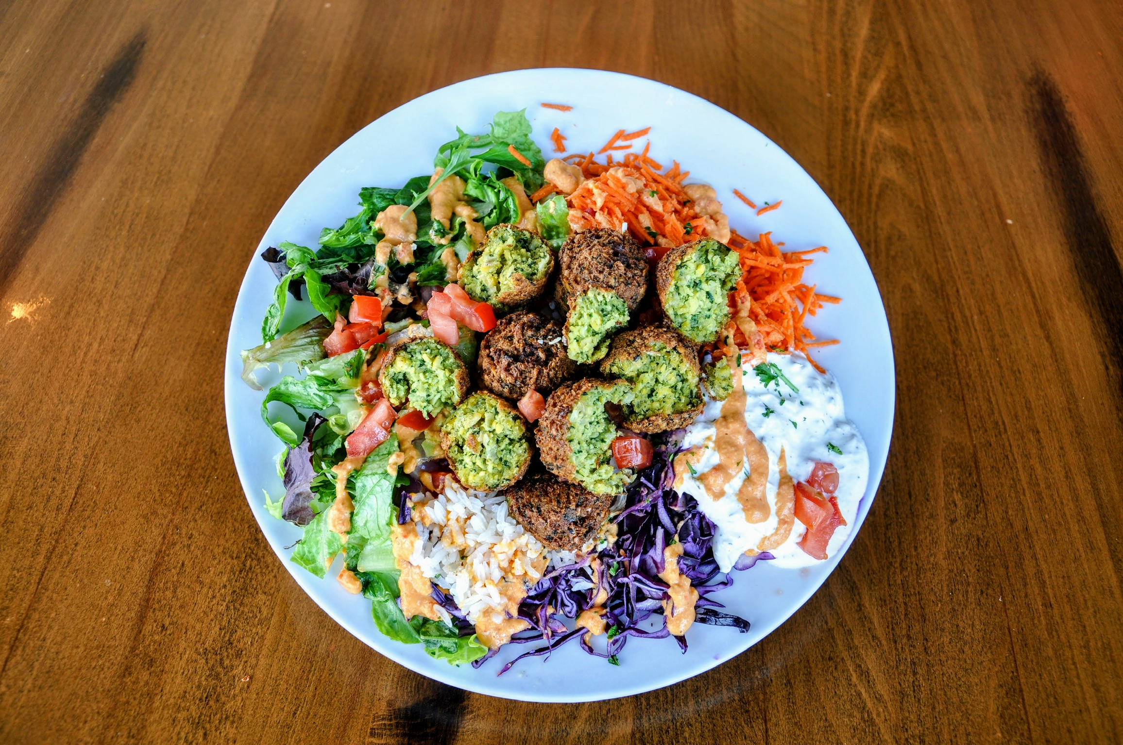 Falafel Bowl Top