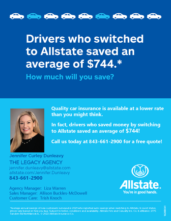 Images Jennifer Curley Dunleavy: Allstate Insurance