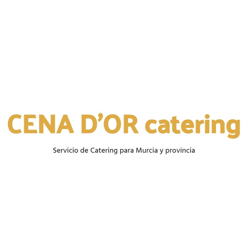 Cena D'or catering Murcia Moratalla