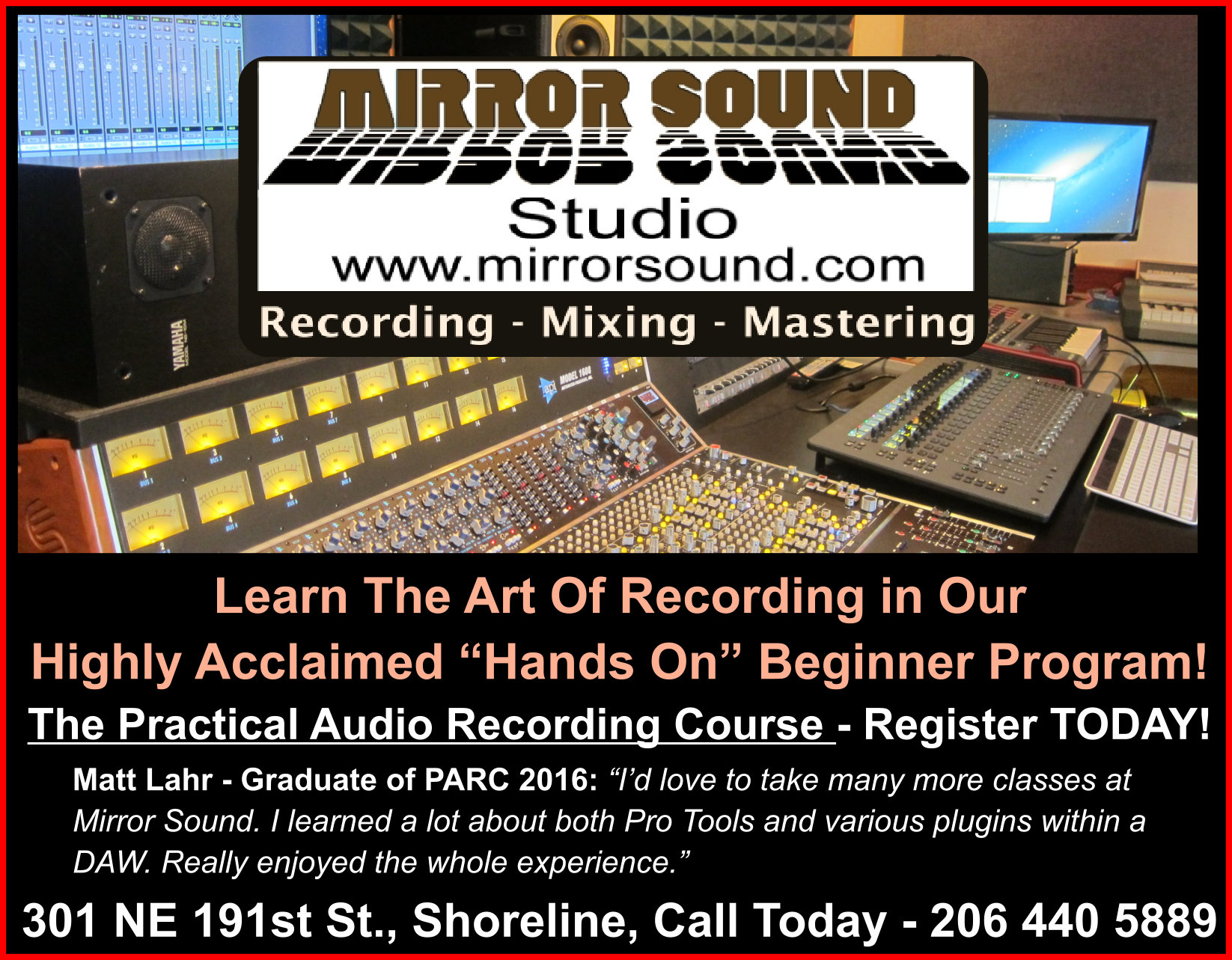 Mirror Sound Studio Photo