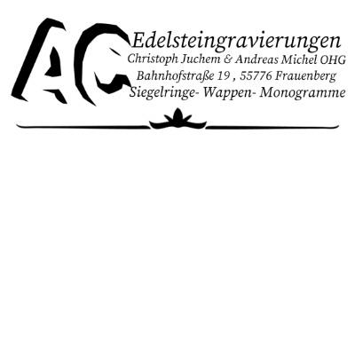AC Edelsteingravierungen Christoph Juchem & Andreas Michel OHG in Frauenberg bei Idar Oberstein - Logo