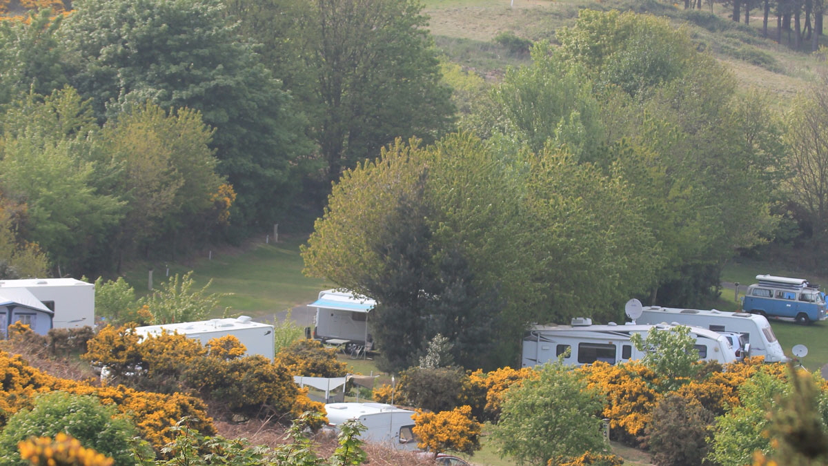 Incleboro Fields Caravan and Motorhome Club Campsite Cromer 01263 837419