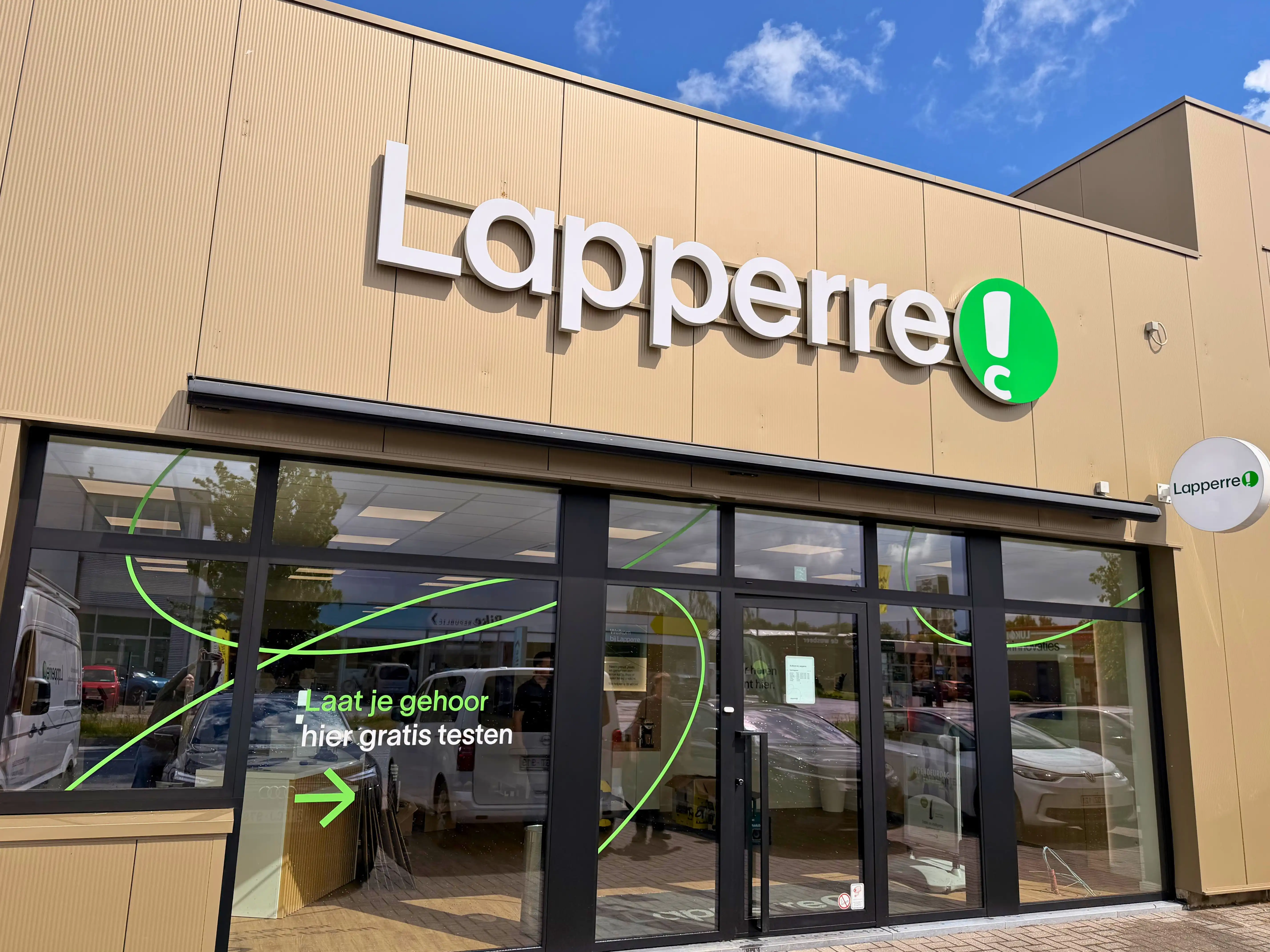 Voorgevel Lapperre Roeselare