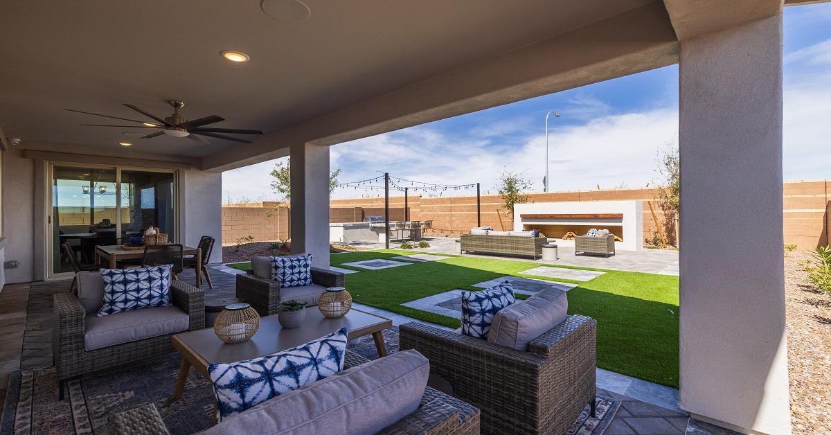 Eminence at Alamar - Flagstaff Model - Covered Patio