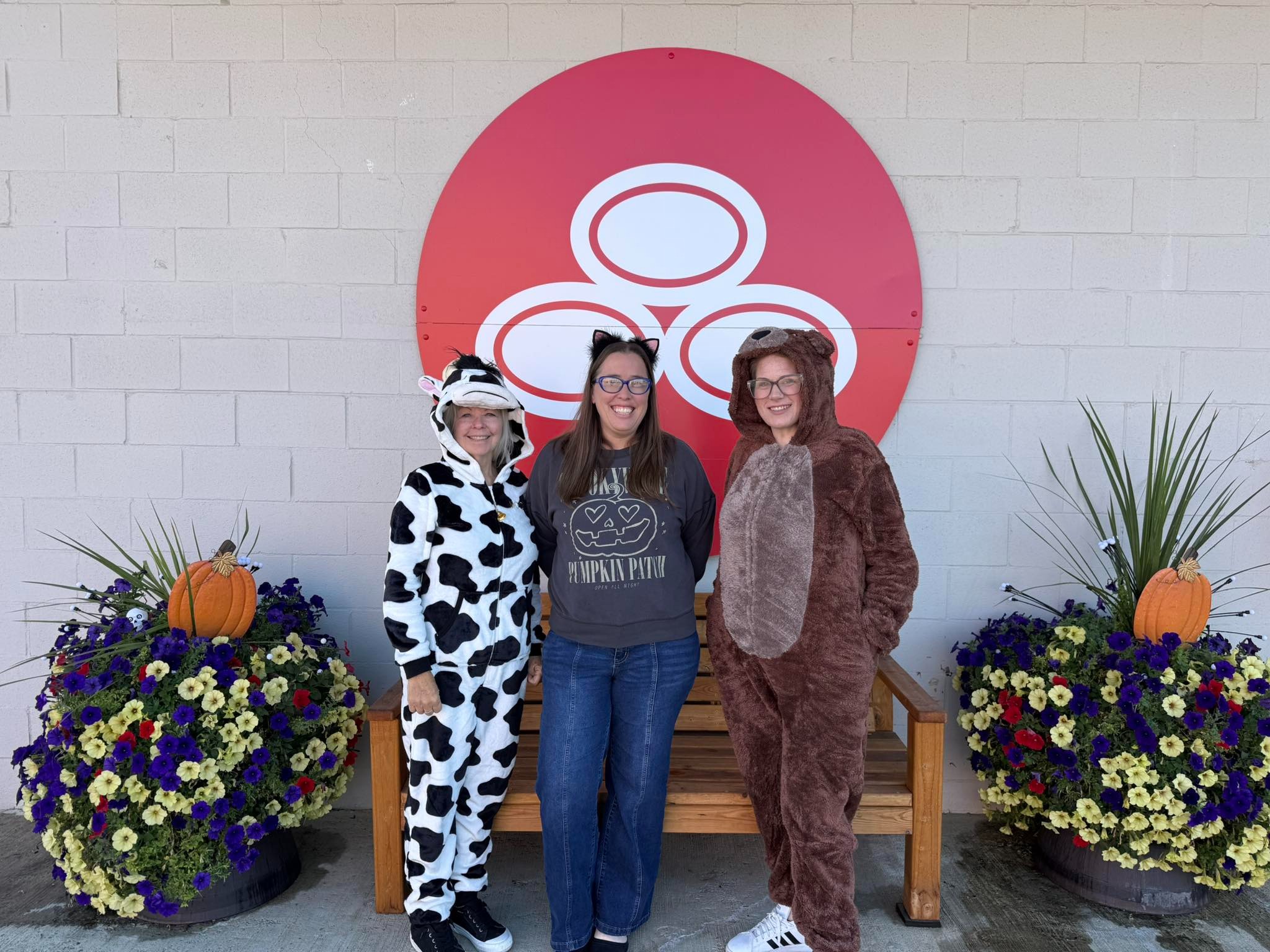 I must have missed the office memo about dressing up like an animal today. Thinking I might need to tighten up the office dress code a bit.