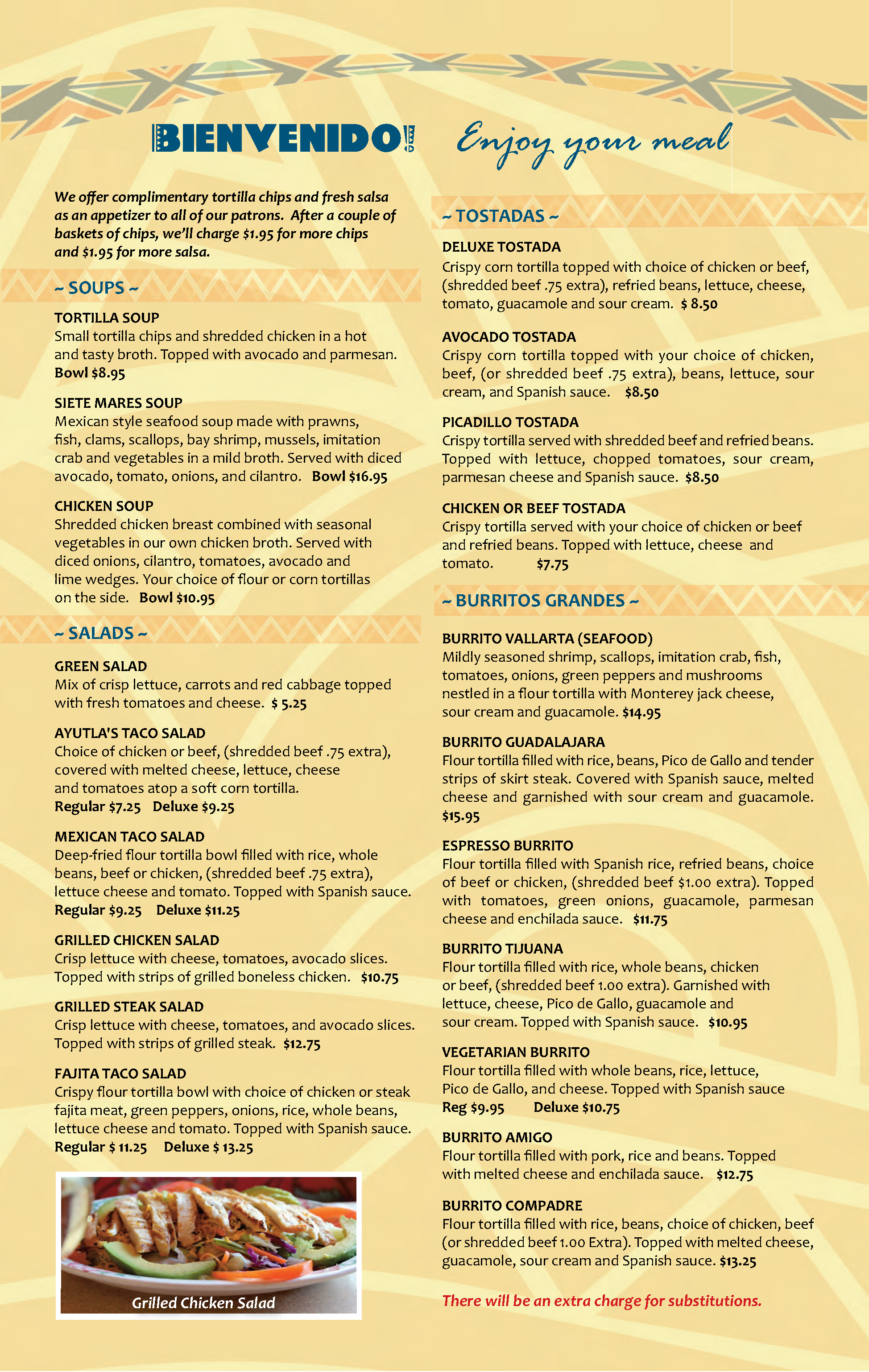 Local mexican restaurant coupons