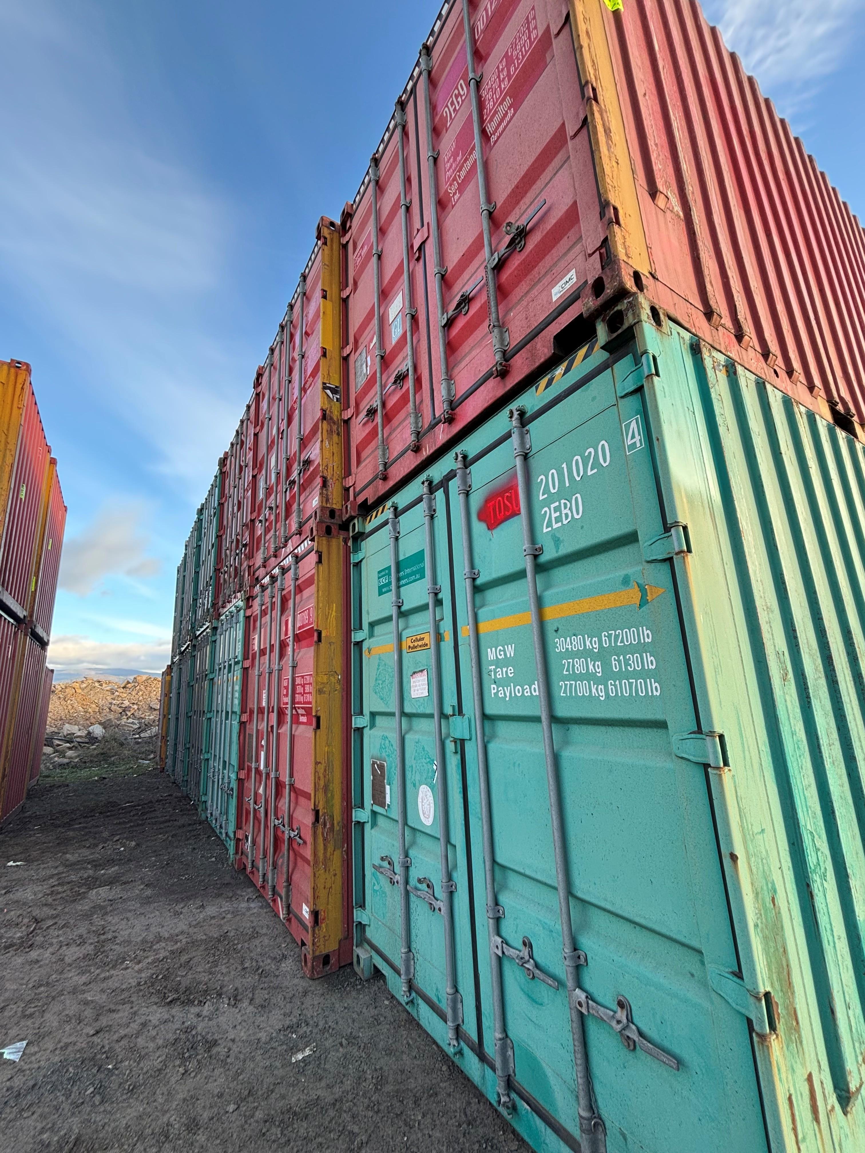 Images Fleet Shipping Containers Tasmania