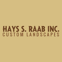 Hays S Raab Inc Custom Landscape Design Logo
