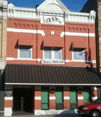 outside for Gunderson Funeral Home
57 S Main St, Lodi WI 53555