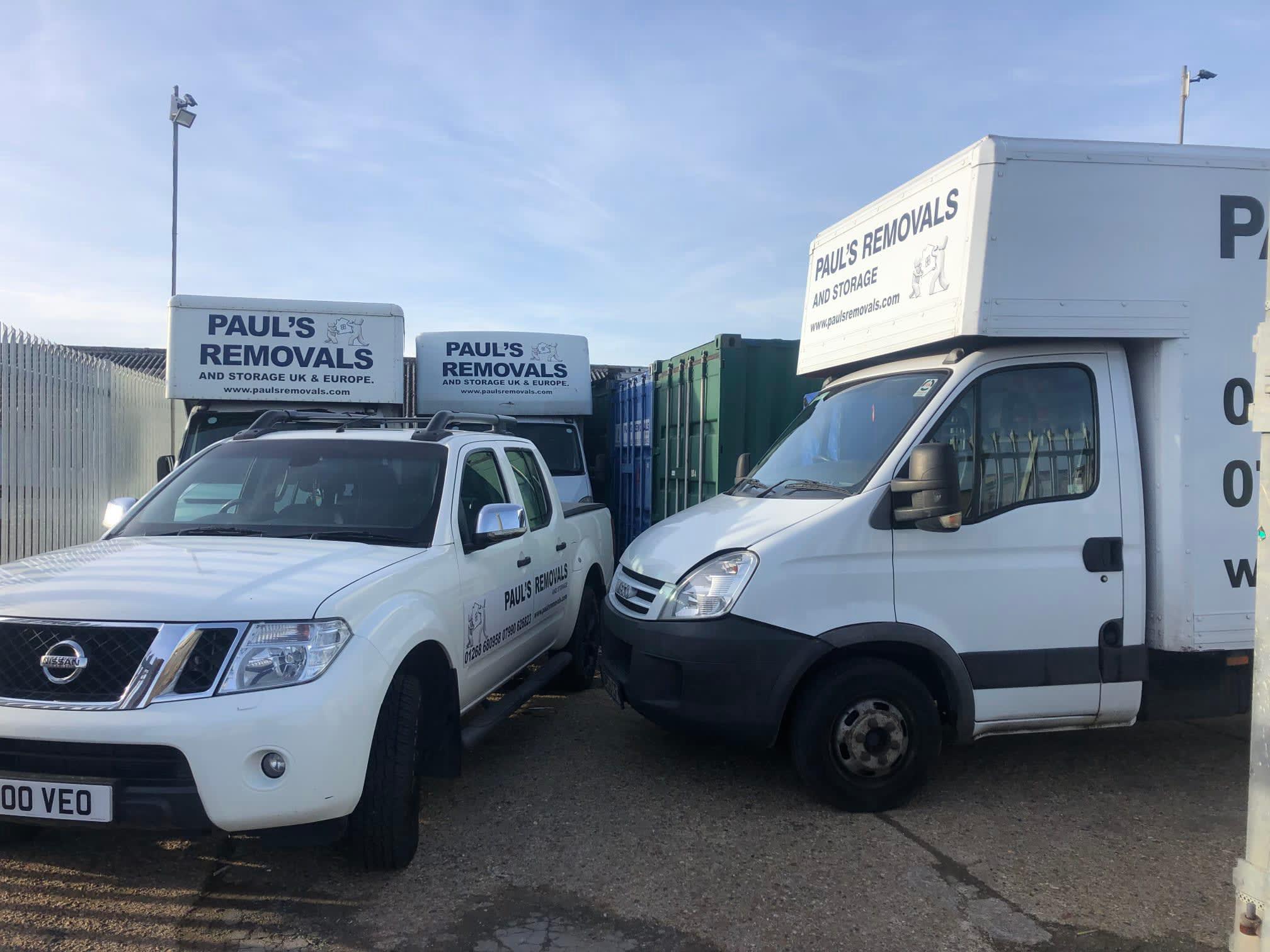 Paul's Removals Canvey Island 07990 626823