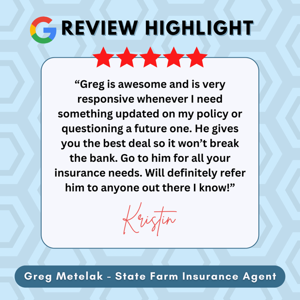 Images Greg Metelak - State Farm Insurance Agent