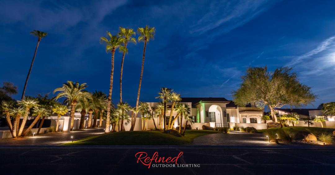 Landscape Lighting Installation in Paradise Valley, Arizona