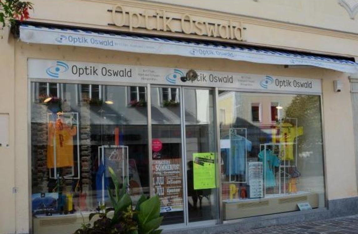 Optik Oswald, Hauptstraße 24a/Ecke Fanny-Elßler-Gasse in Eisenstadt
