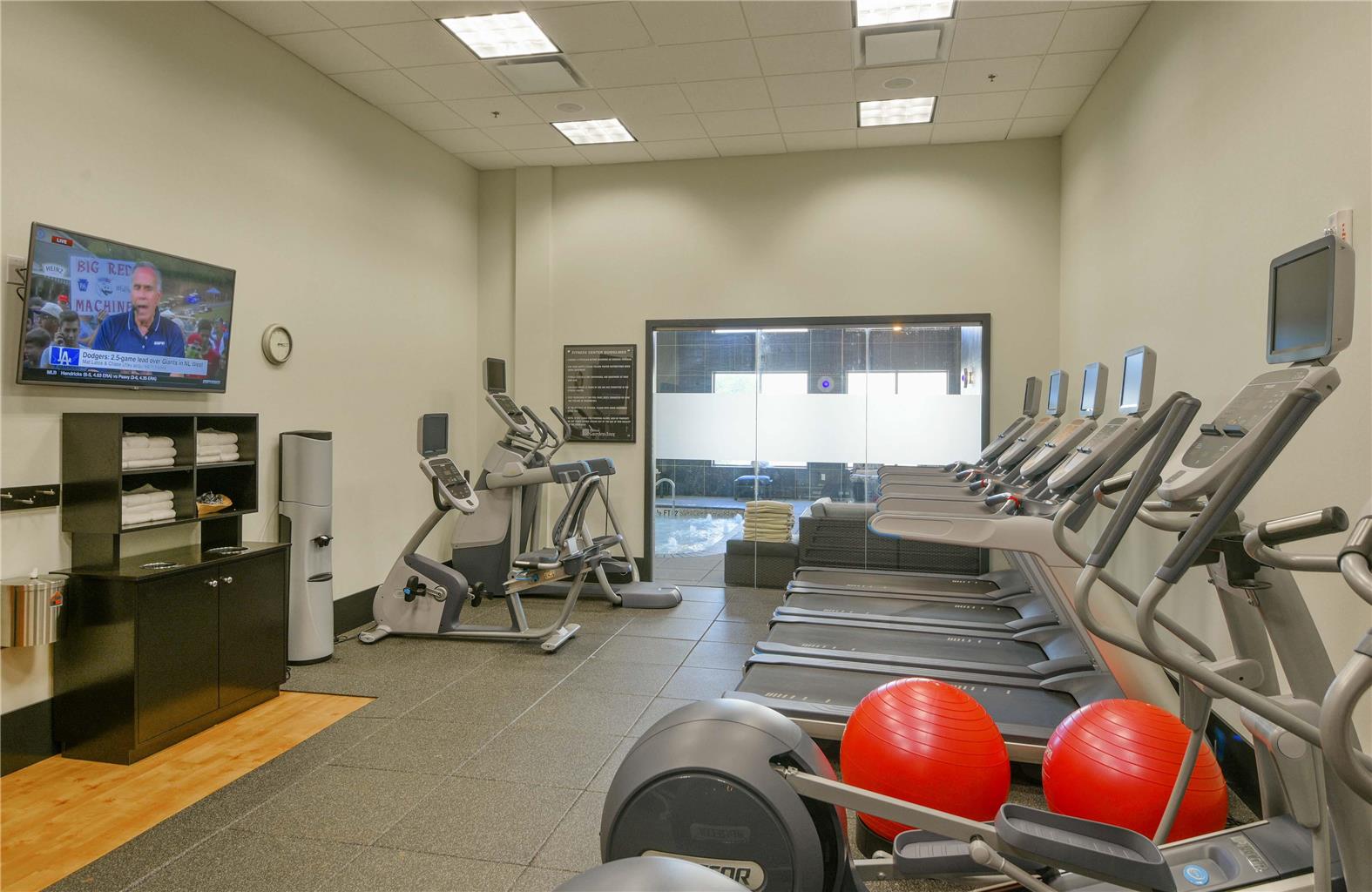Health club  fitness center  gym
