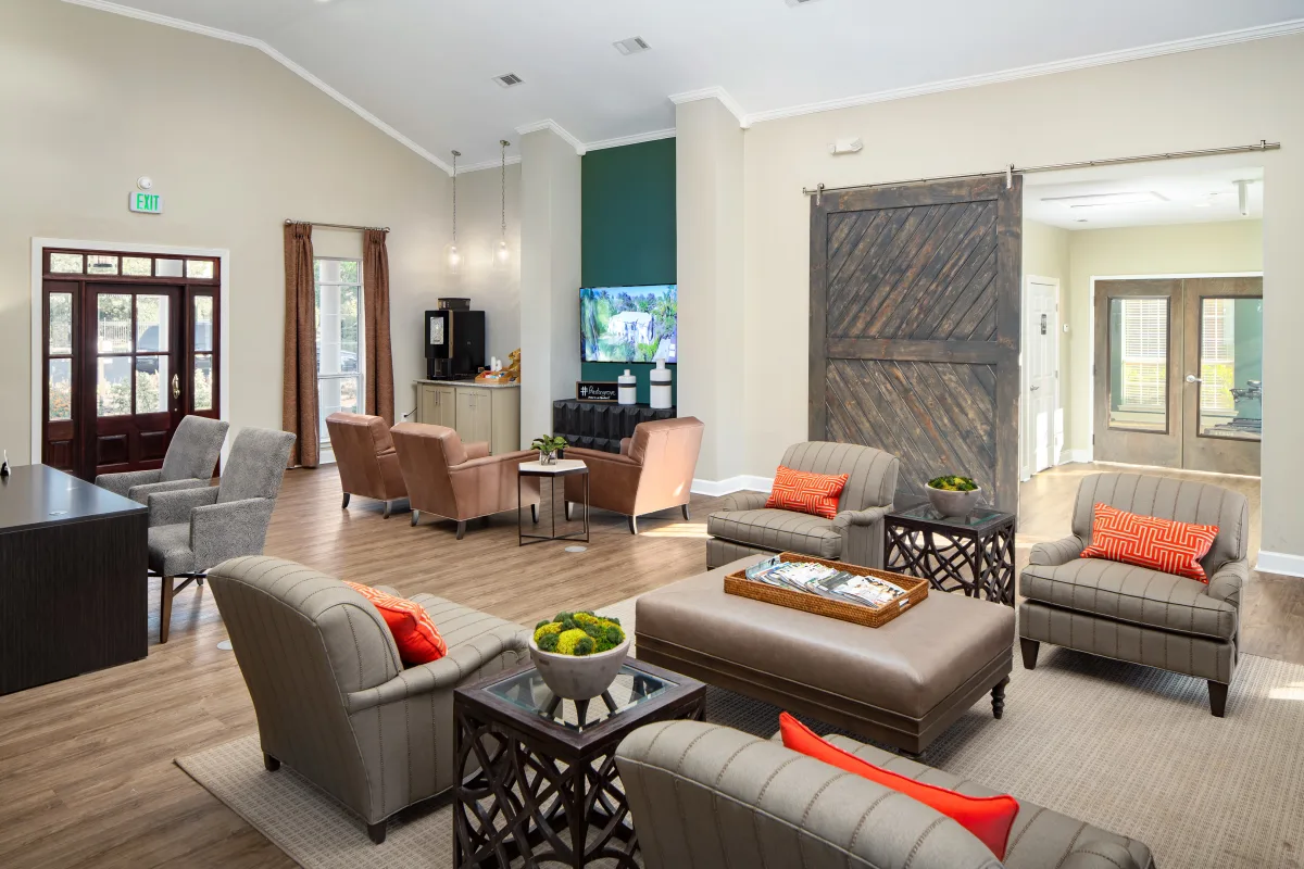 Clubroom interior