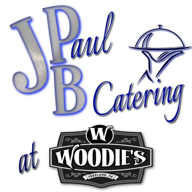 J Paul B Catering @ Woodies Luncheonette Logo