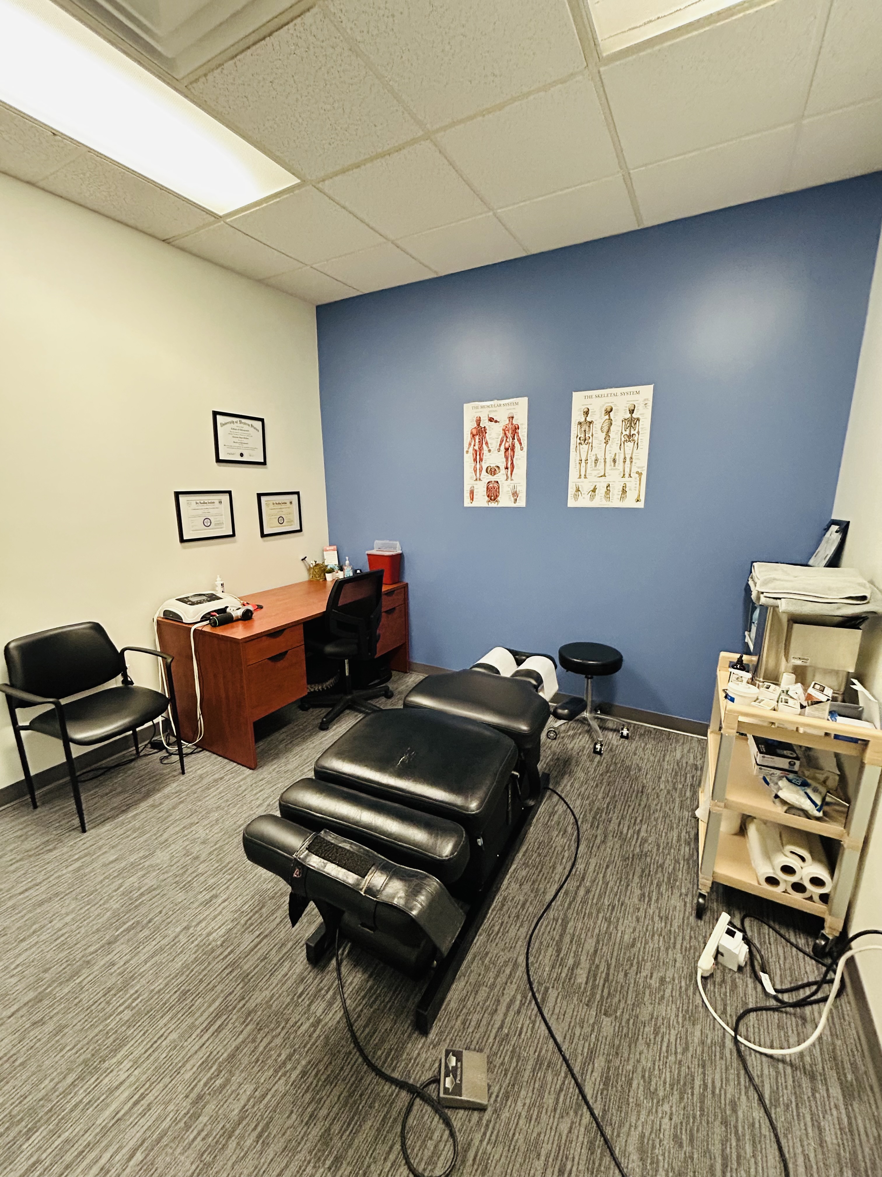 Chiropractic Treatment Room #1