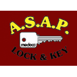 A.S.A.P Lock & Key Co (24 hour emergency outside service) Logo