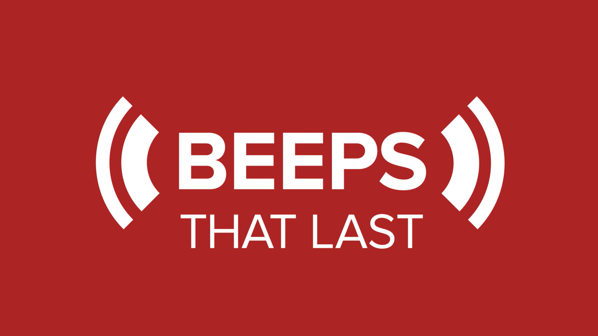 BEEPS THAT LAST title card