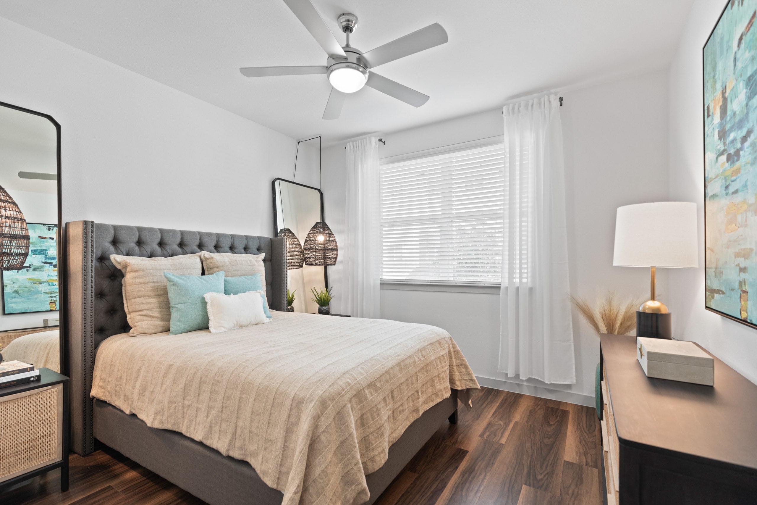 Bedroom With Plenty Of Natural Lights