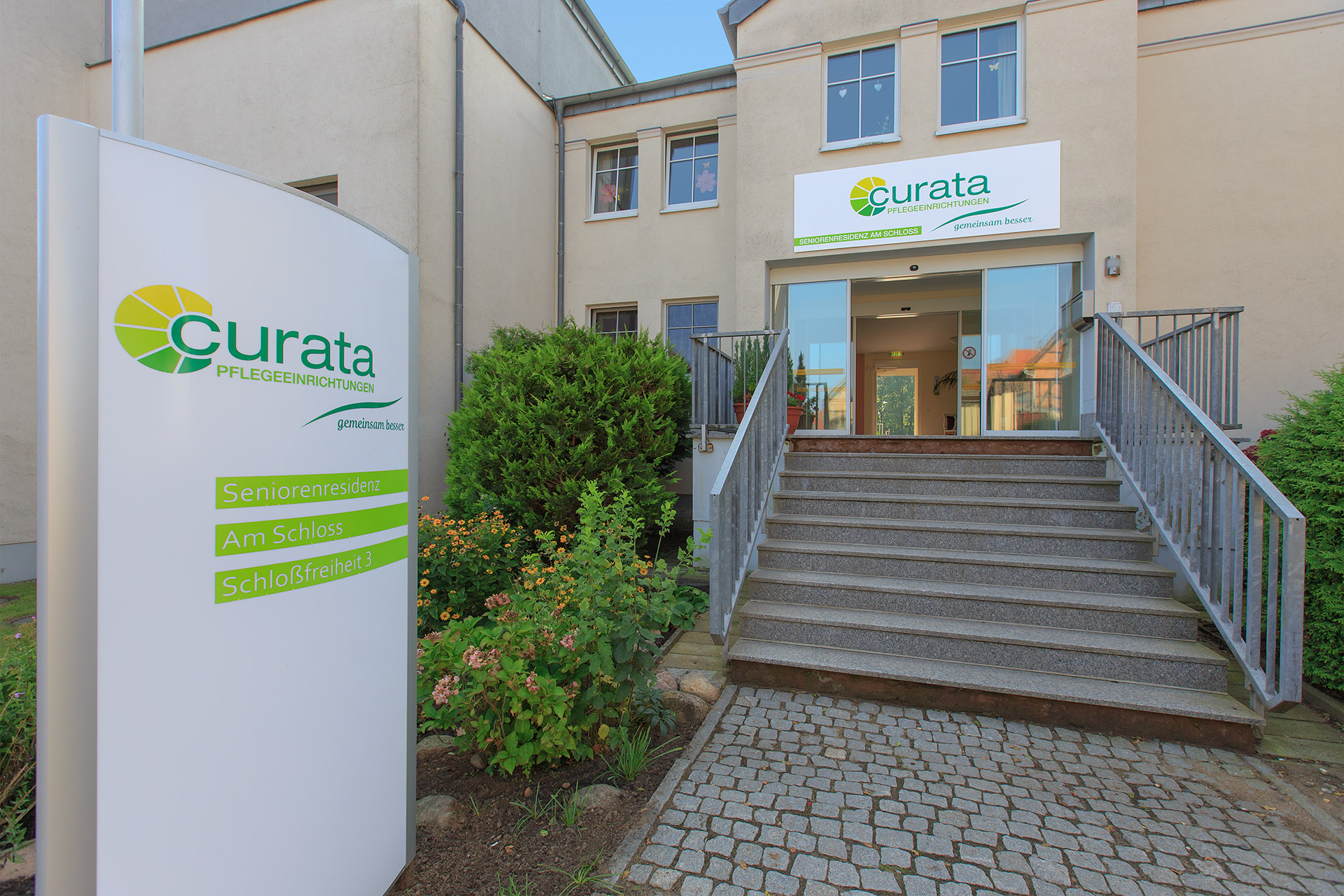CURATA Seniorenresidenz Am Schloss, Schloßfreiheit 3 in Neustadt-Glewe