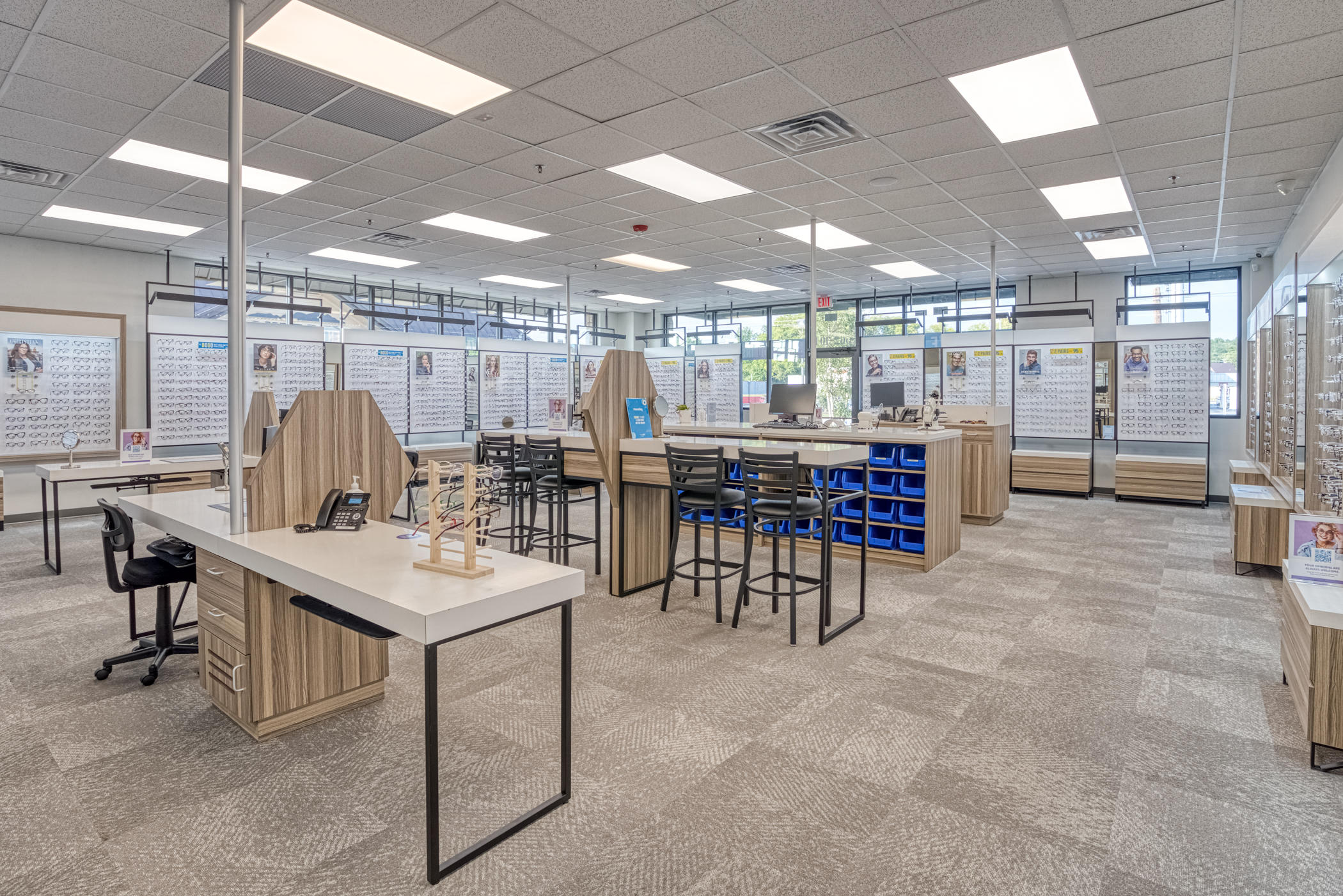 Interior at My Eyelab optical store in Chattanooga, TN 37415