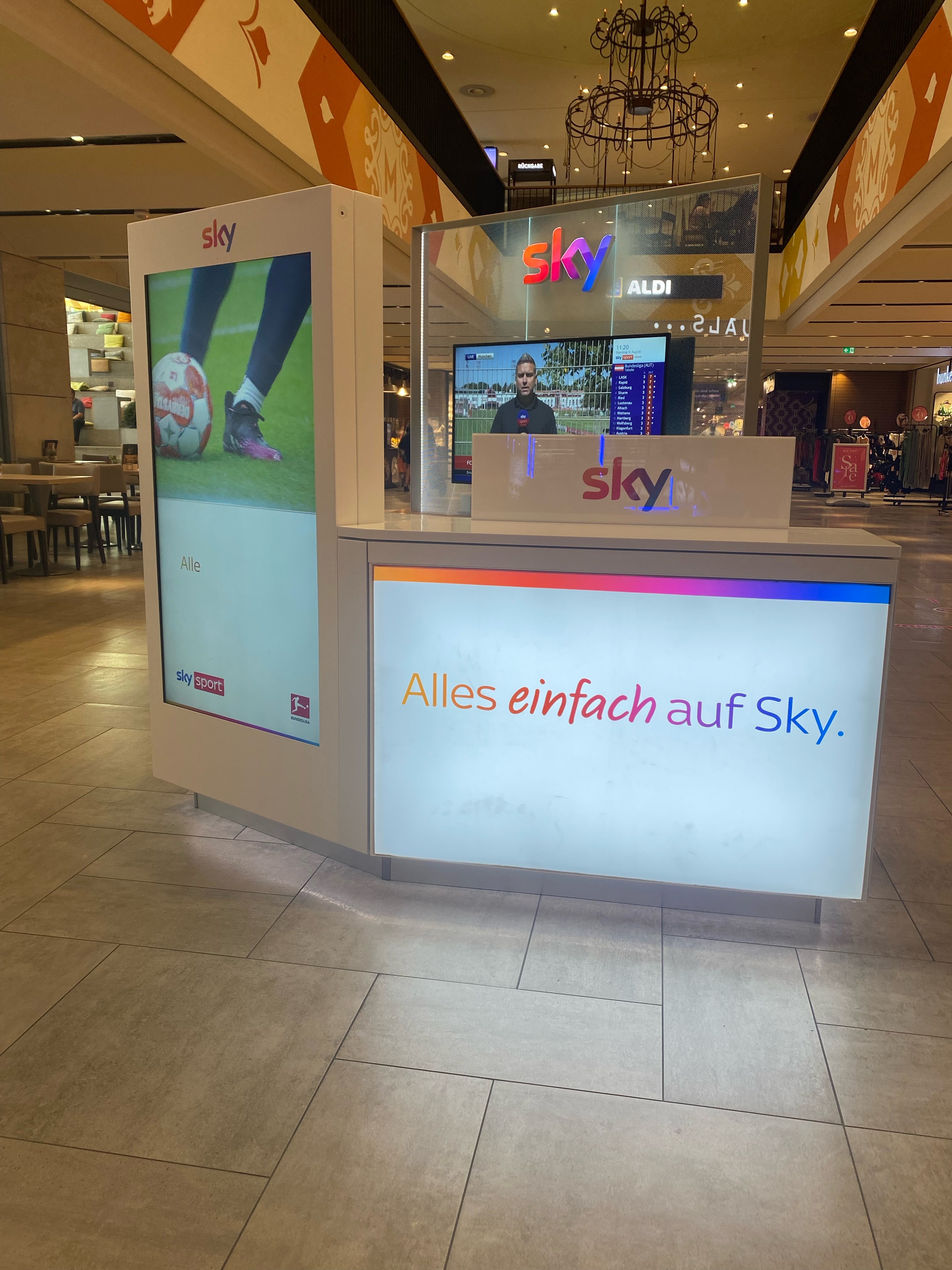 Sky Shop, Marstall M11 in Ludwigsburg