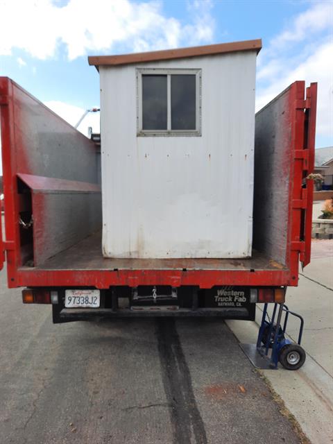 An after photo of a shed removal. The customer asked and we made it happen! Junk King was happy to assist in the  property cleanout.